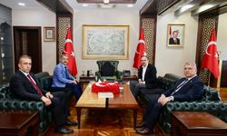Şırnak Valisi Ekici ve Emniyet Müdürlerinden Vali Kızılkaya’na Taziye Ziyareti