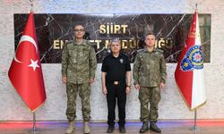 Tuğgeneral Mehmet Coşar ve Tuğgeneral Ersin Yaman’dan İl Emniyet Müdürü Mehmet Özdemir’e Ziyaret