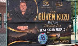Siirt Spor’dan Güven Kuzu’ya Özel Jest: Pankart Her Maç Öncesi Asılacak