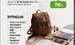 Yalova’da Bir Kalem, Bir Defter, Bir Umut: Öğrencilere Destek Kampanyası
