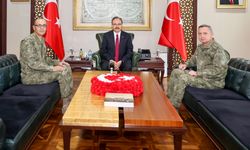Vali Kızılkaya, Görev Değişikliği ve Terfiyle Atanan Tuğgeneralleri Kabul Etti