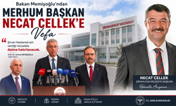 Bakan Memişoğlu’ndan Merhum Başkan Necat Cellek’e Vefa: “Şirvan Hastanesi İçin Verdiği Mücadele Daima Hatırlanacak”