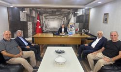 Afif Demirkıran ve Hikmet Ekin’den STSO Başkanı Güven Kuzu’ya Ziyaret