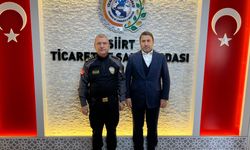 Siirt İl Emniyet Müdürü Mehmet Özdemir’den Güven Kuzu’ya Hayırlı Olsun Ziyareti