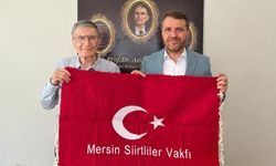 MERSİN SİİRTLİLER VAKFI BAŞKANI ZAFER ŞAHİN ÖZTURAN’DAN NOBEL ÖDÜLLÜ AZİZ SANCAR’A ÖNEMLİ ZİYARET