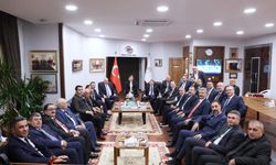 Güven Kuzu ve STSO Heyetinden ATO Başkanı Gürsel Baran’a Tebrik Ziyareti
