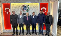 Faris Akgül ve İş İnsanı Adnan Taş’tan Güven Kuzu’ya Hayırlı Olsun Ziyareti