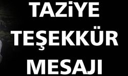 Nezir Obut’tan Annesinin Vefatı Dolayısıyla Taziye ve Teşekkür Mesajı