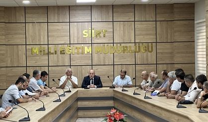 Siirt’te Destekleme ve Yetiştirme Kursları Toplantısı Yapıldı