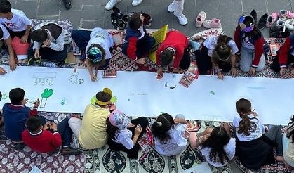 Siirt’te Mehmetçik İlkokulu Öğrencilerinden Anlamlı Etkinlik