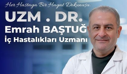 Özel Siirt Hayat Hastanesi Dahiliye Uzmanı Dr. Emrah Baştuğ’a Yoğun İlgi