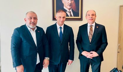 Seyithan Solmaz ve  Abbas Gündüz’den Bekir Coşkun’a Ziyaret