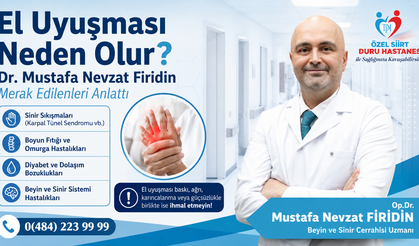 El Uyuşması Neden Olur? Dr. Firidin Merak Edilenleri Anlattı