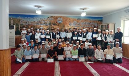 BASRET YATILI KUR’AN KURSU’NDA KUR’AN KURSLARI KAPANIŞ VE ÖDÜL TÖRENİ DÜZENLENDİ