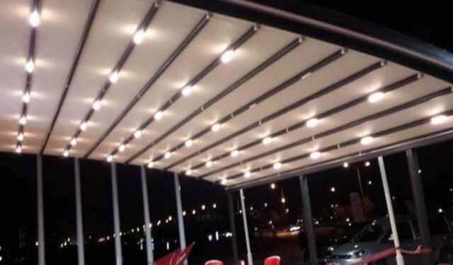 DGN Alanya tente çadır branda motorlu tente