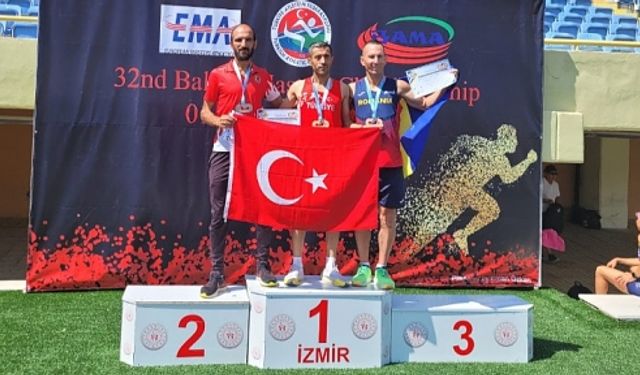 Siirt Belediyespor Sporcusu İzmir'de Balkan Şampiyonu Oldu