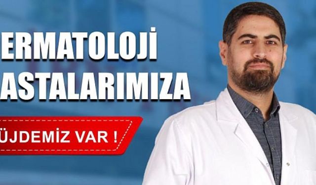 Özel Siirt İbni Sina Hastanesi Cildiye Uzmanı Dr. Osman Tanrıkulu Deri Alerjileri Hakkında Bilgi Verdi
