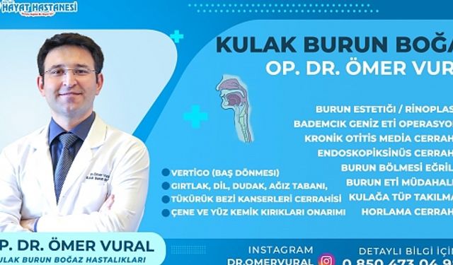 KBB Uzmanı Dr. Ömer Vural, Dil Kanserine Neden Olan Etkenleri Açıkladı