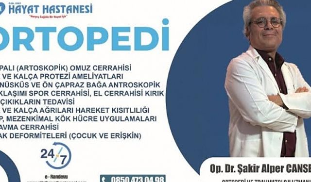 Dr. Şakir Alper Cansever: “Bel Ağrılarından Korunmak Mümkün!”