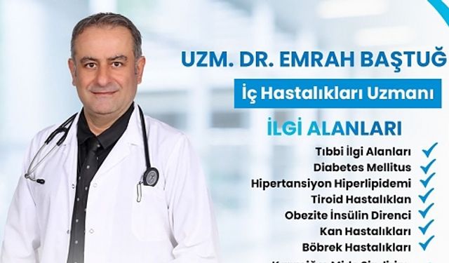 Dr. Emrah Baştuğ’dan Yaz Uyarısı: Sıvı Kaybı Hayati Risk Taşıyor!