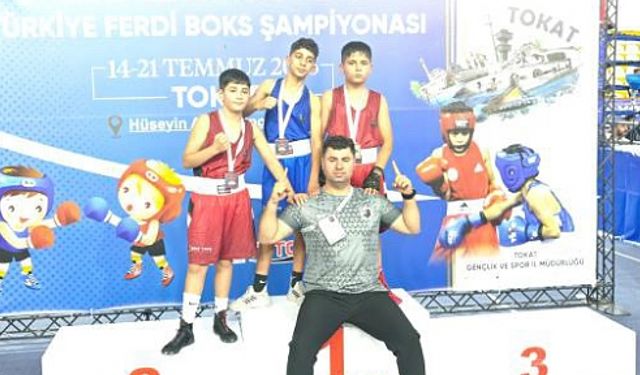 SİİRTLİ BOKSÖRLERDEN TOKAT’TA TARİHİ BAŞARI!