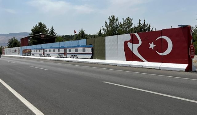 Siirt Jandarmadan Yenilikçi Adım: Güvenlik Noktaları Kurtalan Ekspresi Motifleriyle Yenilendi