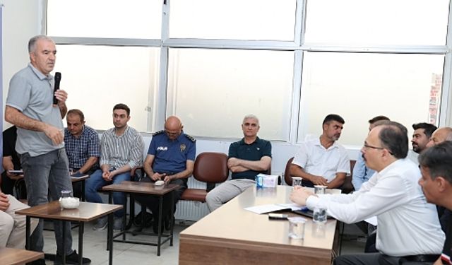 Vali Kızılkaya, 14. Mahalle Buluşmasını Kooperatif Mahallesi’nde Gerçekleştirdi