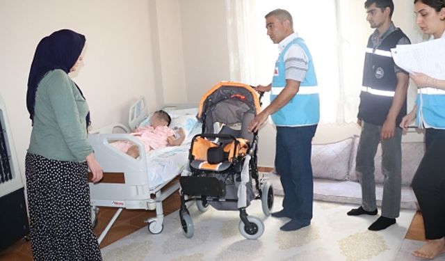 SİİRT BELEDİYESİ’NDEN ÖZEL BİREYLERE MEDİKAL DESTEK 