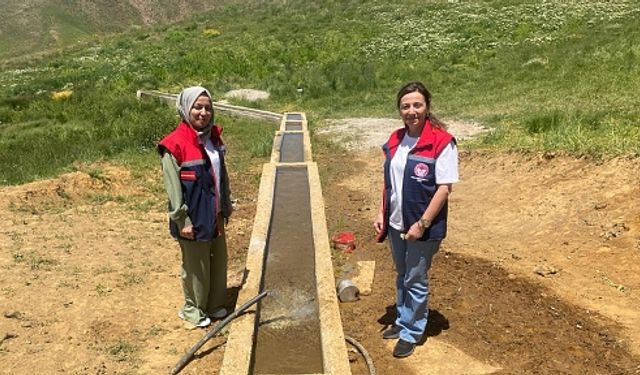 PERVARİ GÖKBUDAK KÖYÜ’NDE MERA ISLAH VE AMENAJMAN PROJESİ HAYATA GEÇİRİLDİ
