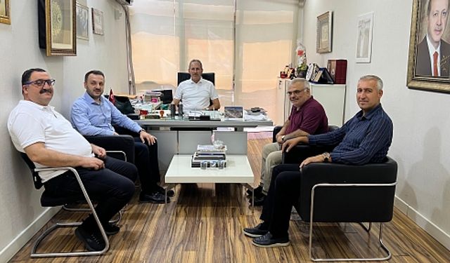 AK Parti İl Başkanı Özturan’dan Fuat Özgür Çalapkulu’ya Ziyaret