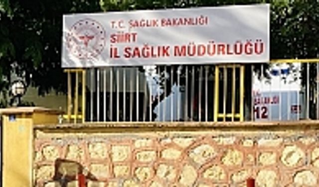 SAĞLIK MÜDÜRLÜĞÜNDE SAĞLIKSIZ GEÇEN YILLAR
