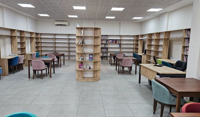 TARIM AĞAÇ MÜZESİ KÜTÜPHANESİ ÖĞRENCİLERİN HİZMETİNDE…!