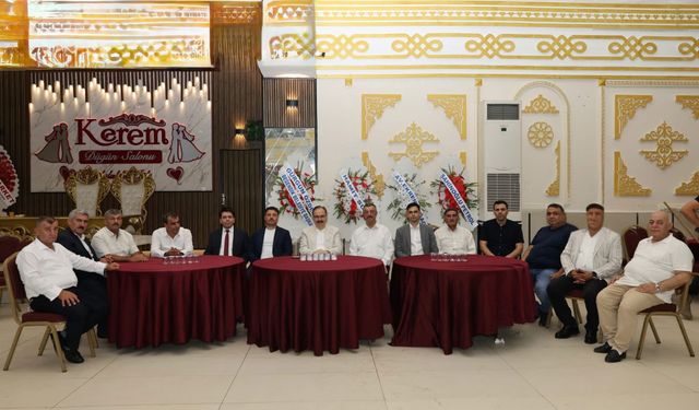 Vali Kızılkaya, Cellek Ailesinin Düğün Merasimine Katıldı