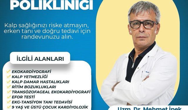 Uzm. Dr. Mehmet İpek: “Kolesterol Hayatınızı Engellemesin”