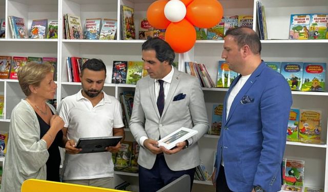 “Sende Bir Fidan Dik Projesi’nden Eğitime Anlamlı Katkı: Şehit Orgeneral Eşref Bitlis İlkokuluna Kütüphane”