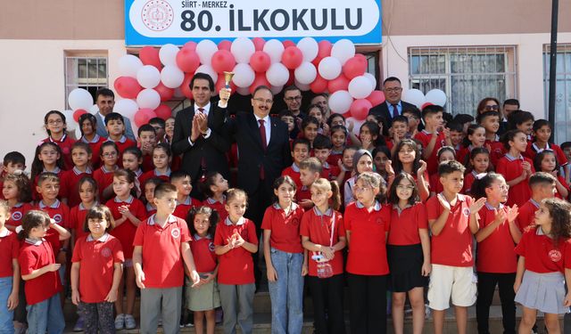 Siirt’te 2025-2026 Eğitim-Öğretim Yılı Coşkuyla Başladı