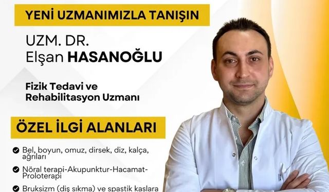 Fizik Tedavi Uzmanı Hasanoğlu’ndan Bel ve Kas Sağlığı İçin Öneriler