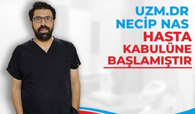 İç Hastalıkları Uzmanı Dr. Necip Nas, Özel Siirt Duru Hastanesi’nde Hasta Kabulüne Başladı