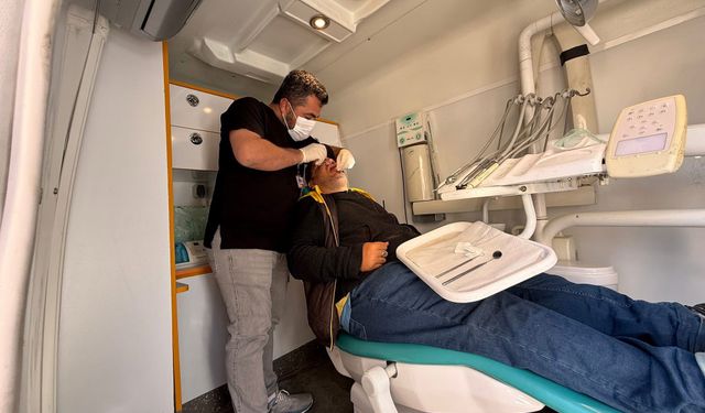 Meydandere (Buşi) Köyü’nde 36 Vatandaşın Diş Sağlığı Kontrol Edildi