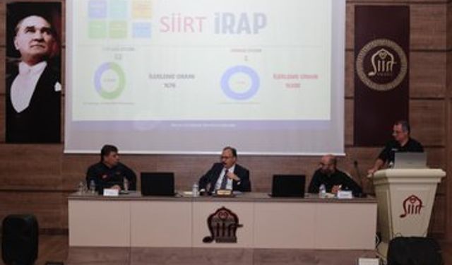 Siirt’te Afet Riskleri Masaya Yatırıldı: 52 Eylem Planı Görüşüldü