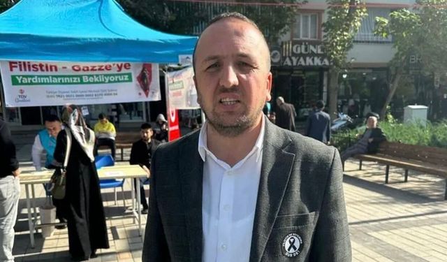 Siirt Diyanet-Sen Başkanı Evin'den Filistin Kermesi Teşekkürü