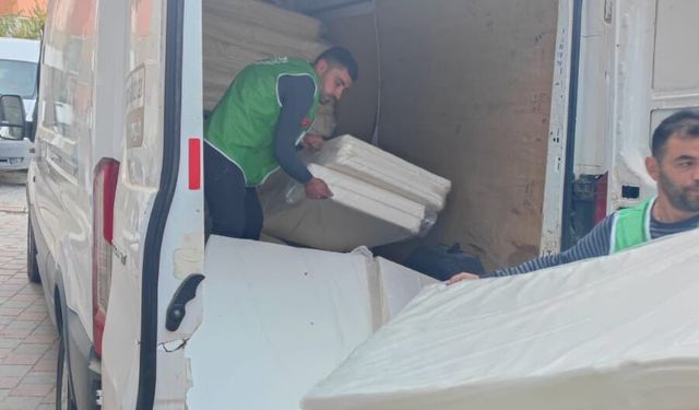 SİİRT İHH’DAN GAZZE’YE YATAK DESTEĞİ
