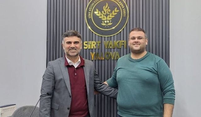 Yalova Siirt Vakfı Gençlik Kolları Başkanlığına Emir Alper Balık Getirildi