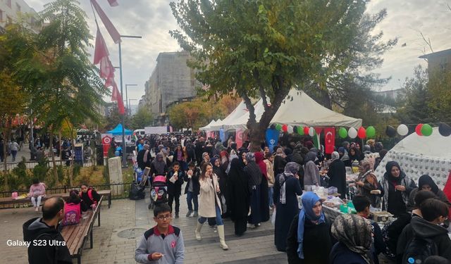 Siirt’te Gazze İçin Seferberlik: Hayır Çarşısında 2 Milyon 758 Bin TL Toplandı