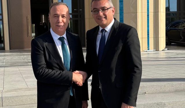 Osman Ören’den Cumhurbaşkanı Erhürman’a “Hayırlı Olsun”  Ziyareti