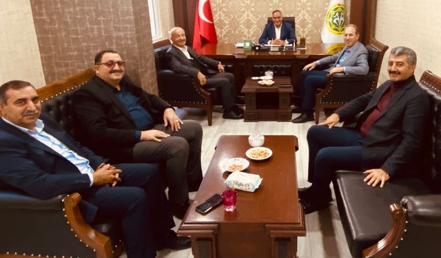 Erden, Çalapkulu ve Akgül’den Ali İlbaş’a Hayırlı Olsun Ziyareti