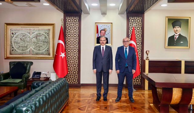 Diyarbakır BİK Müdürü Murat Yürekli’den Vali Kızılkaya’ya Nezaket Ziyareti