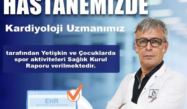 Tüm Spor Sağlık Raporları Özel Siirt Hayat Hastanesi’nde Veriliyor