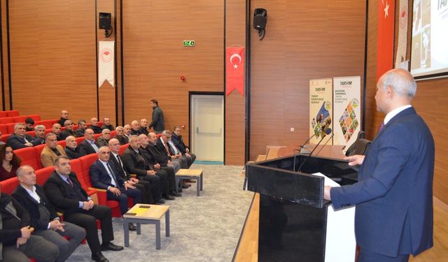 Siirt’te İl Tarım ve Orman Müdürlüğü ile TARSİM İş Birliğinde Bilgilendirme Programı