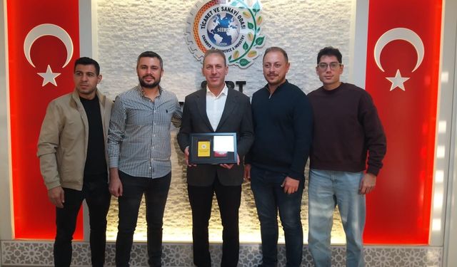 TFFHGD Siirt Şube Başkanı Hamza Yaşar’dan Siirt TSO’ya Ziyaret